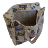 Block Print Tote Bag, Khaki - Image 2